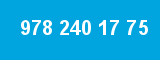 978 240 17 75